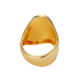 Pulseira Bracelete ZeraStock Must Escovado Dourado