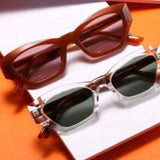Óculos de Sol Feminino Fast Eyewear Silvia Braz Cristal Verde