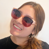 Óculos de Sol Feminino Fast Eyewear Renata Rosé
