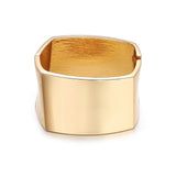Pulseira Bracelete ZeraStock Square Dourado